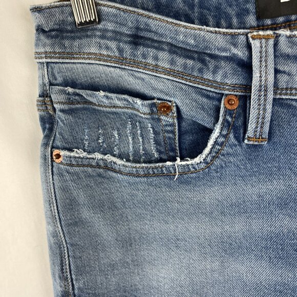 Duer L2X Stretchy Skinny Distressed Jeans Men's Size 30X32 - Picture 3 of 10